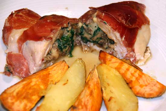 cheese_spinach_mushroom_stuffed_chicken