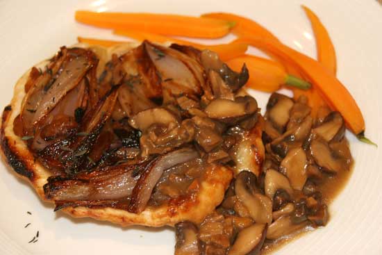 Chestnut_Shallot_Tatins_Mushroom_Madeira_Sauce