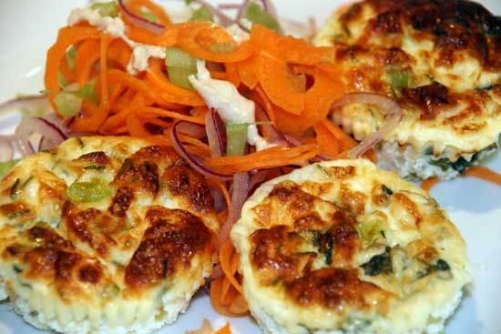 feta_frittatas_carrot_celery_salad