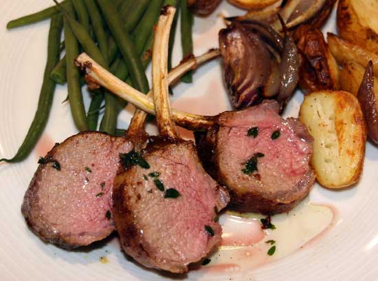 one_pan_glazed_rack_lamb_spiced_onions