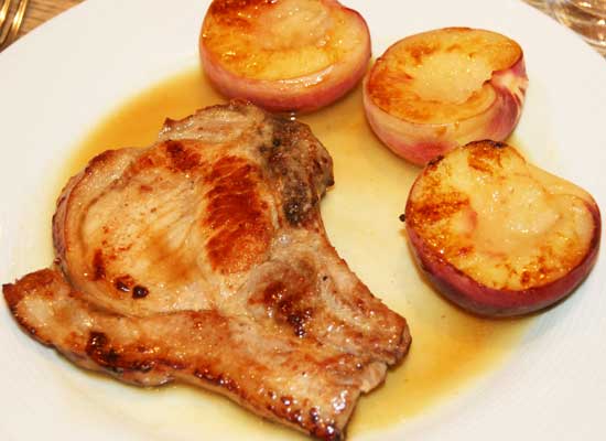 pork_with_glazed_peaches