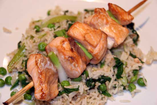 salmon_yakitori_stir_fry_rice