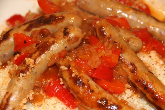 sausages_red_pepper_rose_sauce