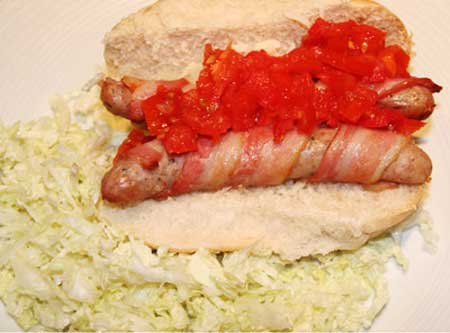 smoky_bangers_cranberry_salsa