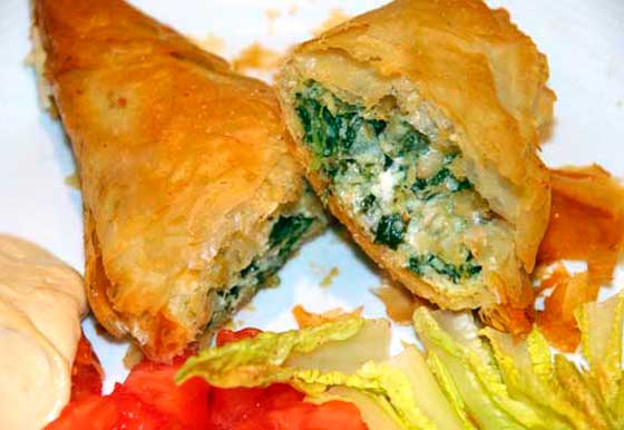 spanakopitas