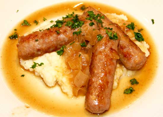 sticky_sausages_cauliflower_mash