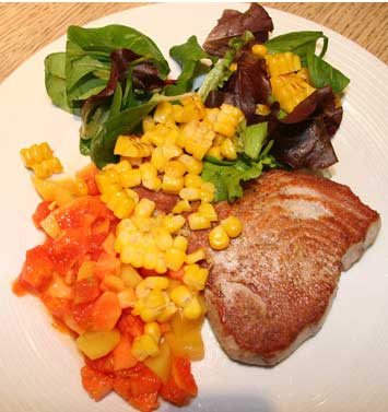 tuna_papaya_grilled_corn