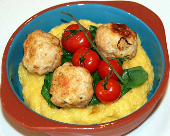 turkey_meatballs_parmesan_polenta