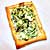 Courgetti Ricotta and tarragon tarts