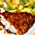 baked_corn_flake_chicken_breast_avocado_mango_salsa
