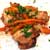 Sticky citrus chicken with carrots and cashews