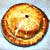 Camembert and cranberry pithivier 