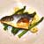 Seabass with asparagus and Jersey royals